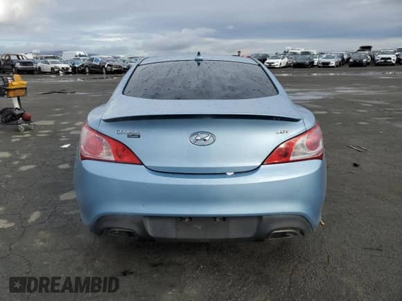 2011 Hyundai Genesis Coupe with VIN KMHHT6KD6BU049353, listed as a Copart auction lot 82494904 with 162,839 mi miles and Salvage title. Bid and sale history available at DreamBid. Image 6.
