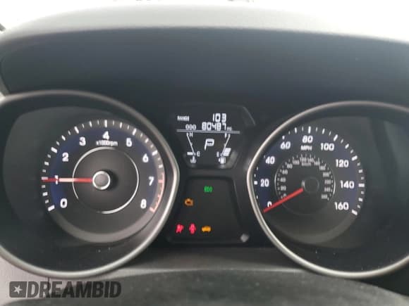 ✅ 2013 Hyundai Elantra Limited • VIN: 5NPDH4AE5DH189409 • Lot: 84002495. Listed on Copart with 80,487 mi. Free auction sales archive from the USA and detailed vehicle history report at DreamBid. Image 9.