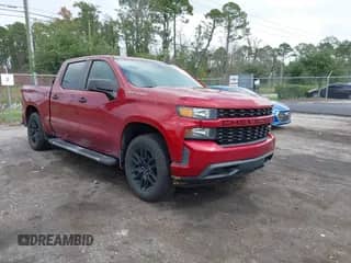2020 Chevrolet Silverado 1500 Custom z VIN 3GCUYBEF4LG207333, wystawiony jako IAAI lot #43349591 z przebiegiem 89 219 mil mil oraz . Historia ofert i sprzedaży dostępna na DreamBid. Obrazek 1.