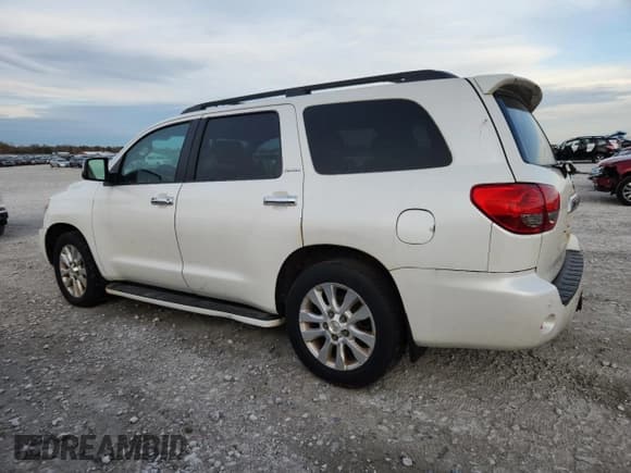 ✅ 2012 Toyota Sequoia Platinum • VIN: 5TDDW5G14CS064703 • Lot: 90775765. Listed on Copart with 316,639 mi. Free auction sales archive from the USA and detailed vehicle history report at DreamBid. Image 2.