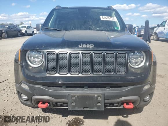 ✅ 2020 Jeep Renegade Trailhawk • VIN: ZACNJBC13LPL78375 • Lot: 84416125. Listed on Copart with 65,922 mi. Free auction sales archive from the USA and detailed vehicle history report at DreamBid. Image 5.