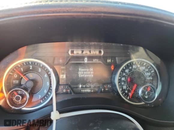 2020 Ram 1500 Laramie с VIN 1C6RREDT7LN262093, выставлен на аукционе Copart как лот 87427215 с пробегом 133 086 миль миль и Списание • Salvage title. История ставок и продаж доступна на DreamBid. Изображение 9.