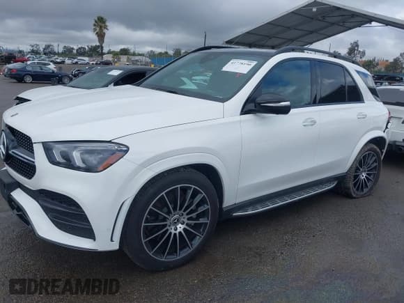 ✅ 2023 Mercedes-Benz GLE 450 • VIN: 4JGFB5KB3PA866002 • Lot: 41778190. Listed on IAAI with 20,625 mi. Free auction sales archive from the USA and detailed vehicle history report at DreamBid. Image 2.
