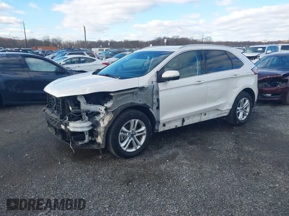 ✅ 2019 Ford Edge SEL • VIN: 2FMPK3J91KBC58368 • Lot: 43812639. Listed on IAAI with 95,752 mi. Free auction sales archive from the USA and detailed vehicle history report at DreamBid. Image 17.