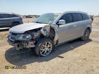 ✅ 2015 Dodge Journey R/T • VIN: 3C4PDDEG9FT633835 • Lot: 66856695. Listed on Copart with 91,265 mi. Free auction sales archive from the USA and detailed vehicle history report at DreamBid. Image 1.
