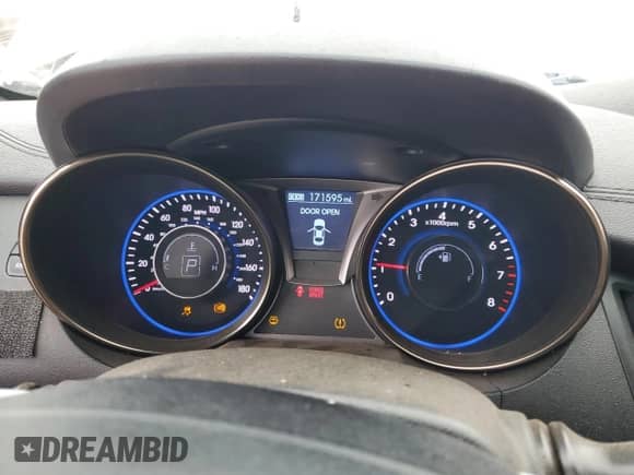 2013 Hyundai Genesis Coupe Track with VIN KMHHU6KJ3DU093400, listed as a Copart auction lot 84751264 with 171,595 mi miles and Salvage title. Bid and sale history available at DreamBid. Image 9.