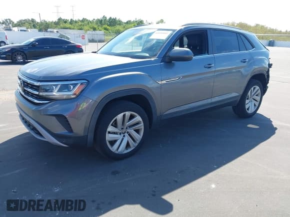 ✅ 2021 Volkswagen Atlas SE • VIN: 1V2WC2CA8MC213699 • Lot: 43491892. Listed on IAAI with 85,124 mi. Free auction sales archive from the USA and detailed vehicle history report at DreamBid. Image 2.