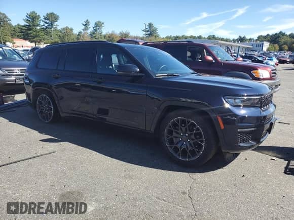 ✅ 2024 Jeep Grand Cherokee Summit Reserve • VIN: 1C4RJKEG3R8928163 • Lot: 84608565. Listed on Copart with 15,615 mi. Free auction sales archive from the USA and detailed vehicle history report at DreamBid. Image 4.