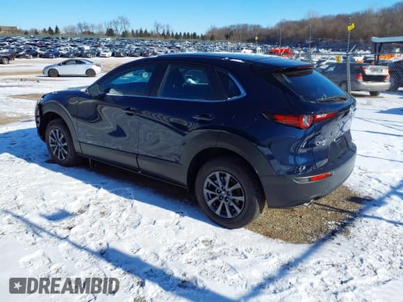 ✅ 2025 Mazda CX-30 S • VIN: 3MVDMBAM6SM763738 • Lot: 41327425. Wystawiony na IAAI z przebiegiem 120 mil. Bezpłatny archiwum sprzedaży aukcyjnych z USA i szczegółowy raport historii pojazdu na DreamBid. Zdjęcie 3.
