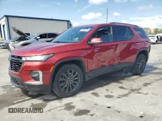 ✅ 2023 Chevrolet Traverse RS • VIN: 1GNEVJKWXPJ312210 • Lot: 63440775. Wystawiony na Copart z przebiegiem 28 660 mil. Bezpłatny archiwum sprzedaży aukcyjnych z USA i szczegółowy raport historii pojazdu na DreamBid. Zdjęcie 1.