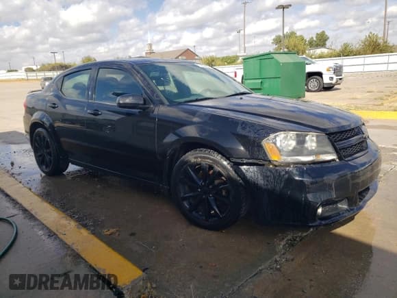 ✅ 2013 Dodge Avenger SXT • VIN: 1C3CDZCBXDN620709 • Lot: 76639494. Listed on Copart with 136,571 mi. Free auction sales archive from the USA and detailed vehicle history report at DreamBid. Image 4.