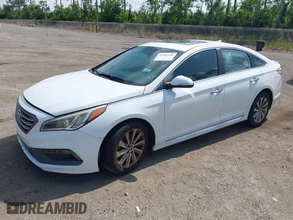 ✅ 2017 Hyundai Sonata Sport • VIN: 5NPE34AFXHH468999 • Lot: 42485446. Listed on IAAI with 114,875 mi. Free auction sales archive from the USA and detailed vehicle history report at DreamBid. Image 20.