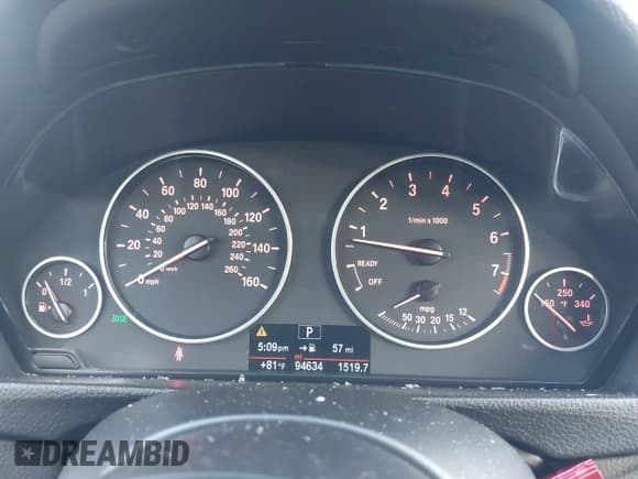 ✅ 2015 BMW 3 Series 320i xDrive • VIN: WBA3C3C53FK203648 • Lot: 43721870. Listed on IAAI with 94,634 mi. Free auction sales archive from the USA and detailed vehicle history report at DreamBid. Image 7.