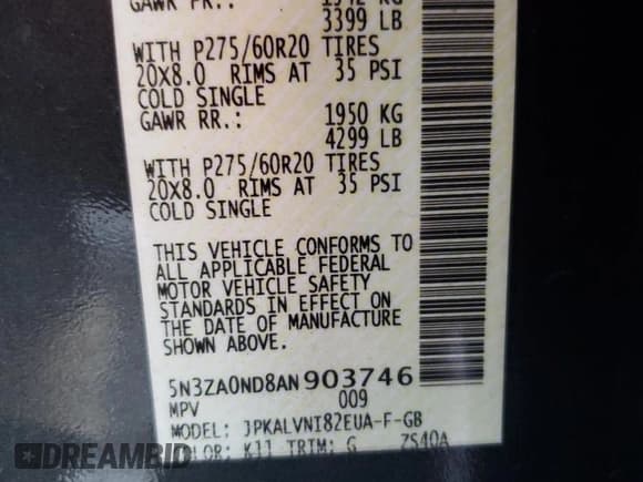 ✅ 2010 Infiniti QX56 • VIN: 5N3ZA0ND8AN903746 • Lot: 81601475. Wystawiony na Copart z przebiegiem 191 697 mil. Bezpłatny archiwum sprzedaży aukcyjnych z USA i szczegółowy raport historii pojazdu na DreamBid. Zdjęcie 13.