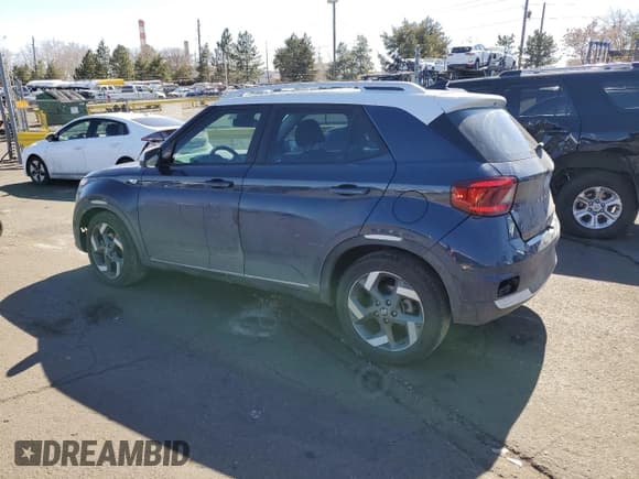 ✅ 2022 Hyundai Venue SEL • VIN: KMHRC8A33NU151481 • Lot: 47434845. Listed on Copart with 31,888 mi. Free auction sales archive from the USA and detailed vehicle history report at DreamBid. Image 2.