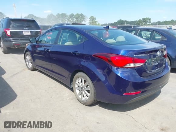 ✅ 2014 Hyundai Elantra Limited • VIN: 5NPDH4AE1EH501520 • Lot: 43138304. Listed on IAAI with 108,471 mi. Free auction sales archive from the USA and detailed vehicle history report at DreamBid. Image 3.