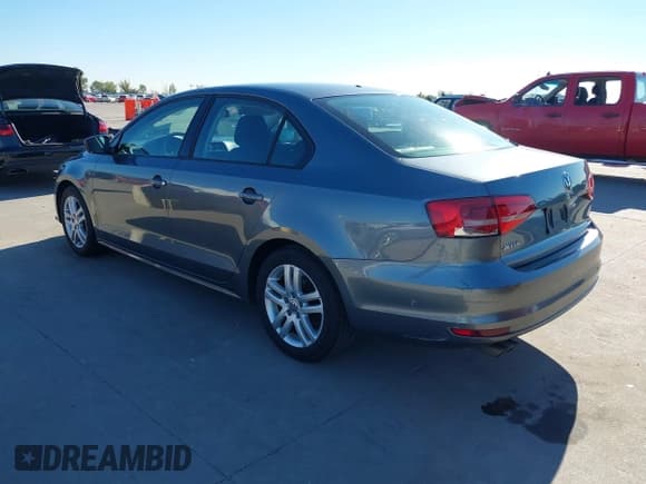 ✅ 2015 Volkswagen Jetta S • VIN: 3VW2K7AJ8FM201568 • Lot: 43557907. Wystawiony na IAAI z przebiegiem 72 780 mil. Bezpłatny archiwum sprzedaży aukcyjnych z USA i szczegółowy raport historii pojazdu na DreamBid. Zdjęcie 3.