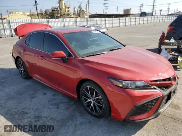 2023 Toyota Camry SE Nightshade с VIN 4T1T11AK7PU089337, выставлен на аукционе Copart как лот 69133565 с пробегом 25 609 миль миль и Списание • Salvage title. История ставок и продаж доступна на DreamBid. Изображение 4.