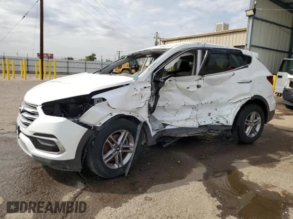✅ 2017 Hyundai Santa Fe 2.4L • VIN: 5NMZTDLBXHH018875 • Lot: 81335805. Listed on Copart with 99,999 mi. Free auction sales archive from the USA and detailed vehicle history report at DreamBid. Image 1.