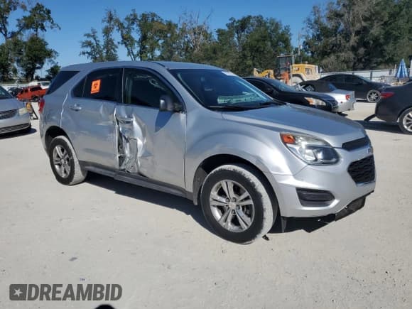 ✅ 2017 Chevrolet Equinox LS • VIN: 2GNALBEK0H1553384 • Лот: 91061245. Опубликован ранее на Copart с пробегом 166 656 миль. Бесплатный доступ к архиву аукционных продаж из США и подробный отчёт об истории автомобиля на DreamBid. Изображение 4.