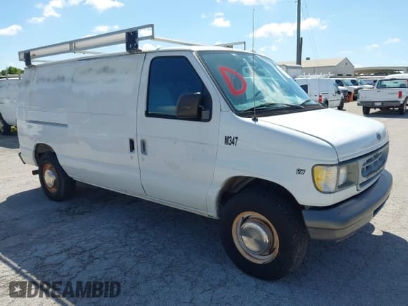 ✅ 1999 Ford Econoline Cargo Commercial • VIN: 1FTSE34L7XHA80165 • Лот: 43348163. Опубликован ранее на IAAI с пробегом 171 647 миль. Бесплатный доступ к архиву аукционных продаж из США и подробный отчёт об истории автомобиля на DreamBid. Изображение 1.