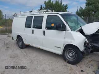 ✅ 2001 Chevrolet Express Cargo • VIN: 1GCFG25W311168306 • Lot: 43184038. Listed on IAAI with Not provided. Free auction sales archive from the USA and detailed vehicle history report at DreamBid. Image 1.