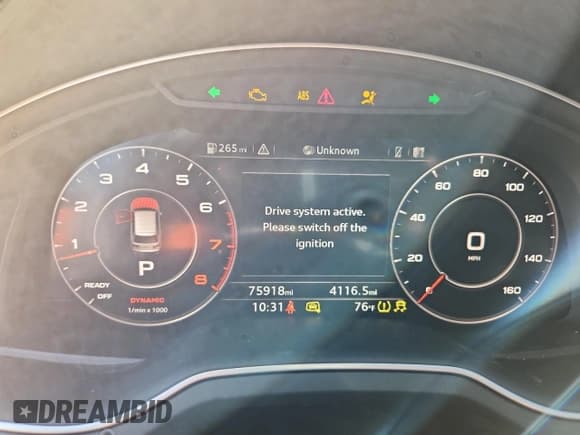 ✅ 2018 Audi Q7 Prestige • VIN: WA1VAAF71JD021943 • Lot: 89848955. Wystawiony na Copart z przebiegiem 75 918 mil. Bezpłatny archiwum sprzedaży aukcyjnych z USA i szczegółowy raport historii pojazdu na DreamBid. Zdjęcie 9.