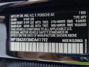 ✅ 2021 Porsche Cayenne • VIN: WP1BA2AY3MDA41192 • Lot: 41506619. Wystawiony na IAAI z przebiegiem 22 167 mil. Bezpłatny archiwum sprzedaży aukcyjnych z USA i szczegółowy raport historii pojazdu na DreamBid. Zdjęcie 9.