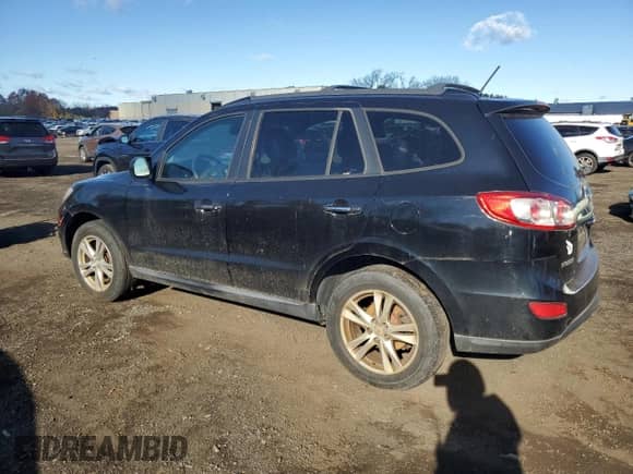 2011 Hyundai Santa Fe Limited with VIN 5XYZKDAGXBG062460, listed as a Copart auction lot 90709335 with 188,168 mi miles and Clean title. Bid and sale history available at DreamBid. Image 2.