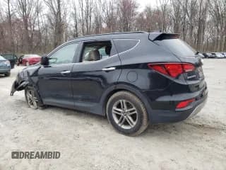 ✅ 2017 Hyundai Santa Fe 2.4L • VIN: 5NMZUDLB8HH015440 • Лот: 43278343. Опубликован ранее на Copart с пробегом 45 466 миль. Бесплатный доступ к архиву аукционных продаж из США и подробный отчёт об истории автомобиля на DreamBid. Изображение 2.