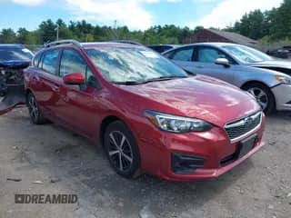 2019 Subaru Impreza Premium с VIN 4S3GTAC60K3760085, выставлен на аукционе IAAI как лот 42752441 с пробегом 38 788 миль миль и . История ставок и продаж доступна на DreamBid. Изображение 1.