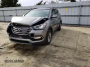 ✅ 2017 Hyundai Santa Fe 2.4L • VIN: 5NMZUDLBXHH035088 • Лот: 39824653. Опубликован ранее на Copart с пробегом 62 214 миль. Бесплатный доступ к архиву аукционных продаж из США и подробный отчёт об истории автомобиля на DreamBid. Изображение 1.