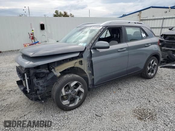 ✅ 2022 Hyundai Venue Limited • VIN: KMHRC8A38NU133123 • Лот: 85143485. Опубликован ранее на Copart с пробегом Не указан. Бесплатный доступ к архиву аукционных продаж из США и подробный отчёт об истории автомобиля на DreamBid. Изображение 1.