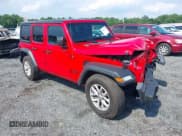 ✅ 2023 Jeep Wrangler Sport S • VIN: 1C4HJXDN5PW701929 • Lot: 43341342. Listed on IAAI with 46,084 mi. Free auction sales archive from the USA and detailed vehicle history report at DreamBid. Image 1.