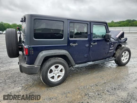 ✅ 2013 Jeep Wrangler Unlimited Sport • VIN: 1C4BJWDG9DL509685 • Lot: 58521415. Listed on Copart with 254,452 mi. Free auction sales archive from the USA and detailed vehicle history report at DreamBid. Image 3.