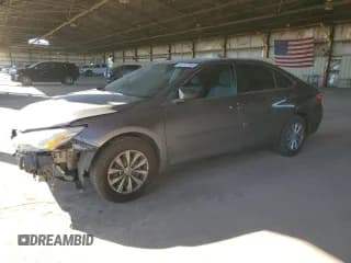 ✅ 2016 Toyota Camry LE • VIN: 4T4BF1FK1GR570387 • Lot: 91257935. Listed on Copart with 118,396 mi. Free auction sales archive from the USA and detailed vehicle history report at DreamBid. Image 1.