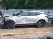 2021 Chevrolet Blazer RS с VIN 3GNKBKRS5MS574473, выставлен на аукционе IAAI как лот 42888076 с пробегом 43 439 миль миль и . История ставок и продаж доступна на DreamBid. Изображение 15.