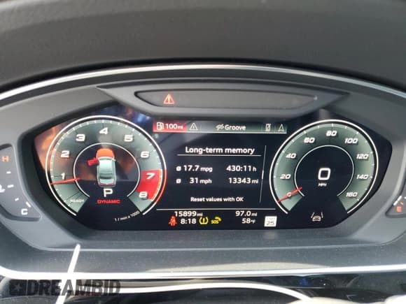 ✅ 2022 Audi S8 • VIN: WAULSAF80NN001652 • Лот: 50840745. Опубликован ранее на Copart с пробегом 15 899 миль. Бесплатный доступ к архиву аукционных продаж из США и подробный отчёт об истории автомобиля на DreamBid. Изображение 9.