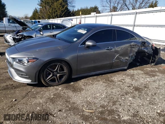 ✅ 2021 Mercedes-Benz CLA 250 • VIN: W1K5J4HB1MN169944 • Lot: 45329265. Listed on Copart with 36,900 mi. Free auction sales archive from the USA and detailed vehicle history report at DreamBid. Image 1.