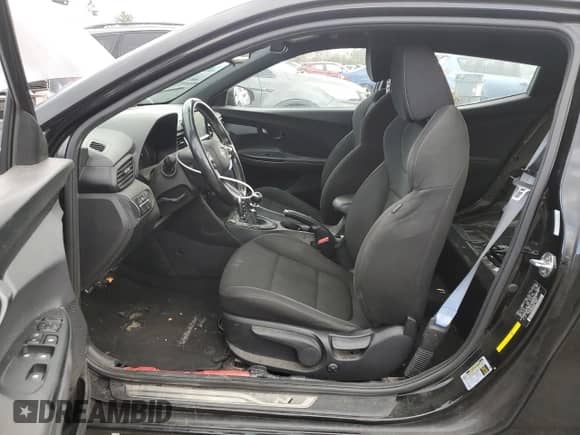 2020 Hyundai Veloster with VIN KMHT36AH1LU006202, listed as a Copart auction lot 83087144 with 48,935 mi miles and Salvage title. Bid and sale history available at DreamBid. Image 7.