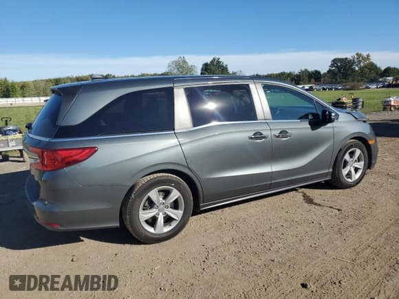 ✅ 2020 Honda Odyssey EX • VIN: 5FNRL6H57LB007017 • Lot: 81945785. Listed on Copart with 106,660 mi. Free auction sales archive from the USA and detailed vehicle history report at DreamBid. Image 3.