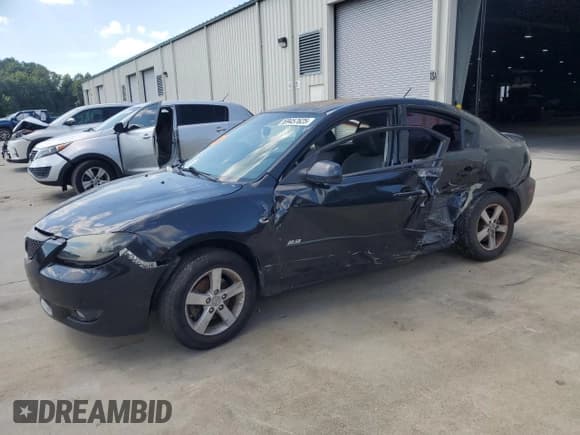 ✅ 2005 Mazda 3 i • VIN: JM1BK12F751313364 • Lot: 69457625. Wystawiony na Copart z przebiegiem 226 587 mil. Bezpłatny archiwum sprzedaży aukcyjnych z USA i szczegółowy raport historii pojazdu na DreamBid. Zdjęcie 1.