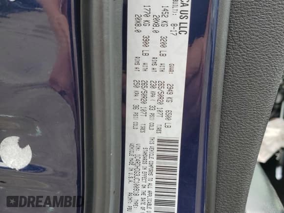 ✅ 2018 Dodge Durango GT • VIN: 1C4RDHDG3JC100918 • Lot: 84006605. Wystawiony na Copart z przebiegiem 109 059 mil. Bezpłatny archiwum sprzedaży aukcyjnych z USA i szczegółowy raport historii pojazdu na DreamBid. Zdjęcie 13.