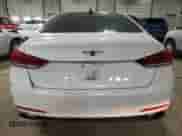 2015 Hyundai Genesis 3.8L z VIN KMHGN4JE9FU087301, wystawiony jako Copart lot #82121444 z przebiegiem 86 377 mil mil oraz Nie do naprawy • Non repairable. Historia ofert i sprzedaży dostępna na DreamBid. Obrazek 6.