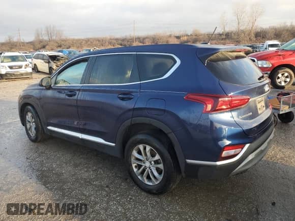 2020 Hyundai Santa Fe SE z VIN 5NMS2CAD9LH233126, wystawiony jako Copart lot #70553812 z przebiegiem 13 788 mil mil oraz . Historia ofert i sprzedaży dostępna na DreamBid. Obrazek 2.
