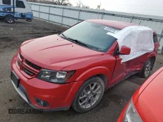 2014 Dodge Journey R/T with VIN 3C4PDDEG0ET202234, listed as a Copart auction lot 54495145 with 73,514 mi miles and Salvage title. Bid and sale history available at DreamBid. Image 1.