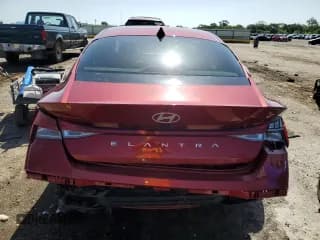 ✅ 2024 Hyundai Elantra SEL • VIN: KMHLS4DG0RU733656 • Lot: 65163465. Listed on Copart with 10,132 mi. Free auction sales archive from the USA and detailed vehicle history report at DreamBid. Image 6.