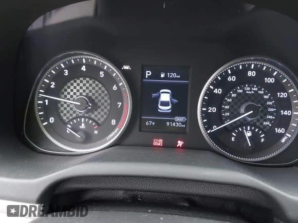 ✅ 2020 Hyundai Elantra SEL • VIN: 5NPD84LF2LH578061 • Lot: 42620552. Listed on IAAI with 91,430 mi. Free auction sales archive from the USA and detailed vehicle history report at DreamBid. Image 7.