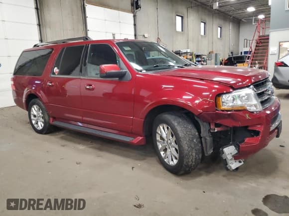 ✅ 2017 Ford Expedition Max Limited • VIN: 1FMJK2AT6HEA14952 • Lot: 90668135. Listed on Copart with 139,175 mi. Free auction sales archive from the USA and detailed vehicle history report at DreamBid. Image 4.
