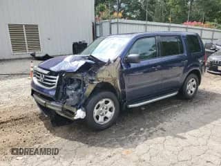 2013 Honda Pilot LX with VIN 5FNYF3H27DB003316, listed as a Copart auction lot 67891735 with 173,215 mi miles and Salvage title. Bid and sale history available at DreamBid. Image 1.